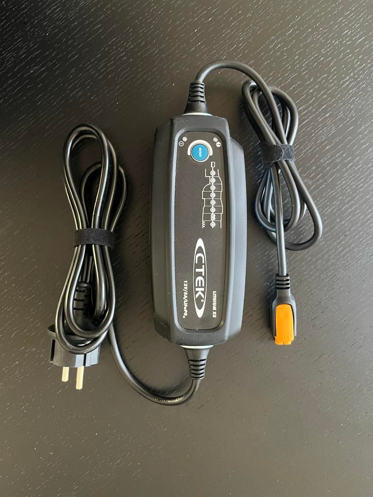 CTEK Lithium XS acculader 12V LiFePO4 met beschermhoes, Ophalen, Gebruikt