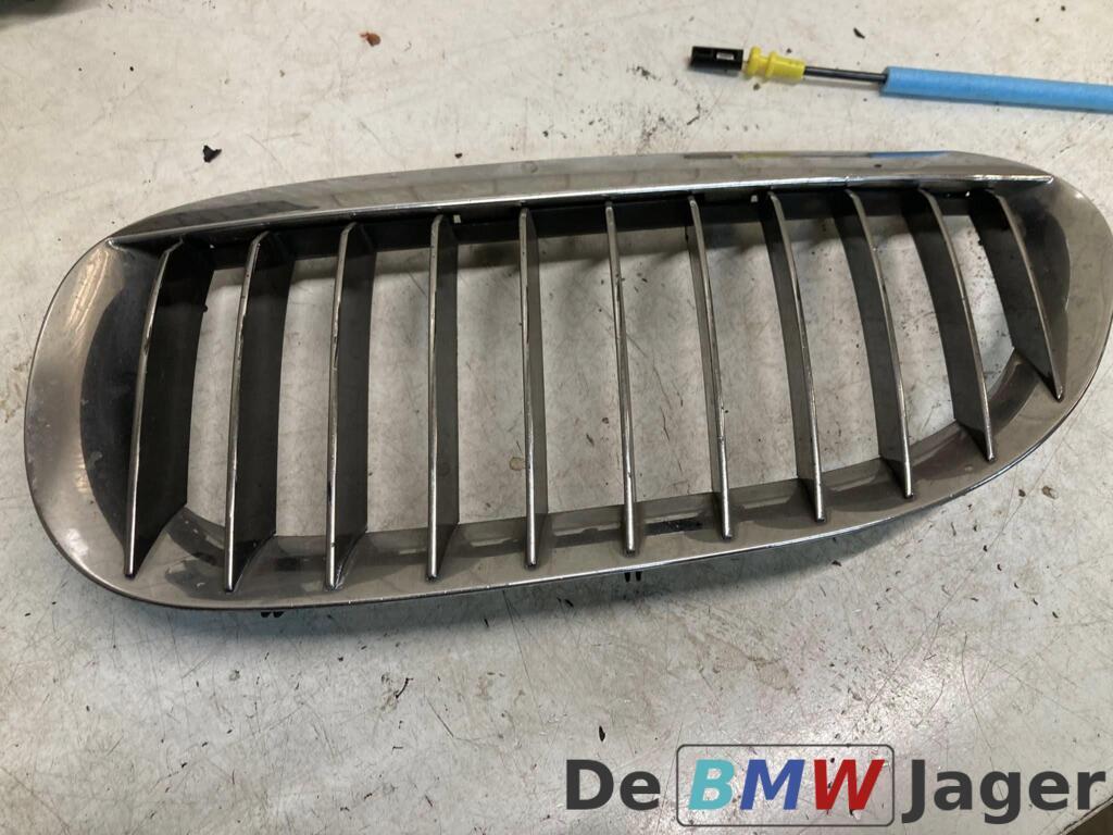 Grille links BMW E63 E64 51137077935, Gebruikt, Ophalen of Verzenden, BMW, BMW