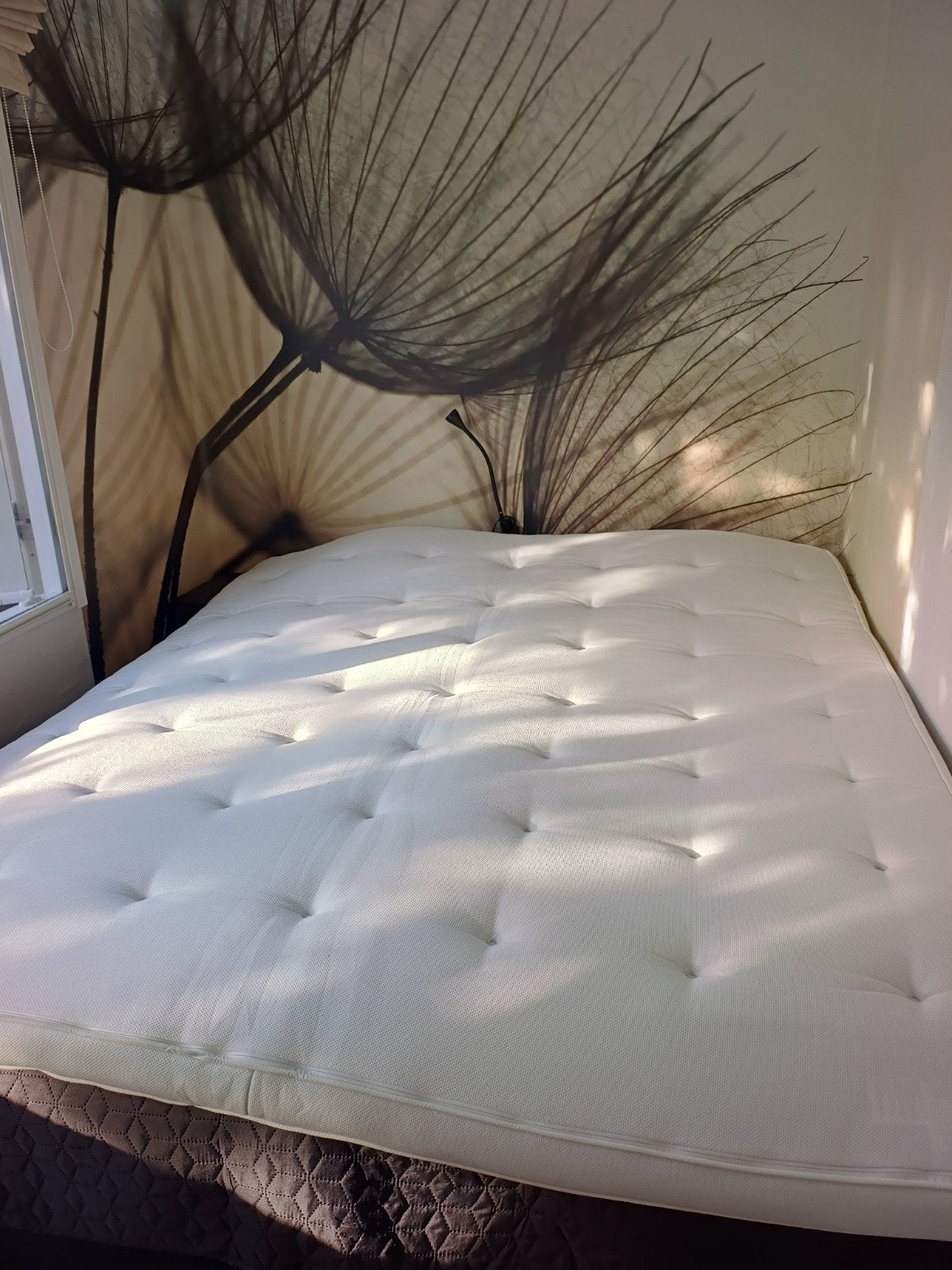 IKEA Tustna topmatras 180x200 cm - Zo goed als nieuw, Tweepersoons, Ophalen of Verzenden, Zo goed als nieuw, Matras