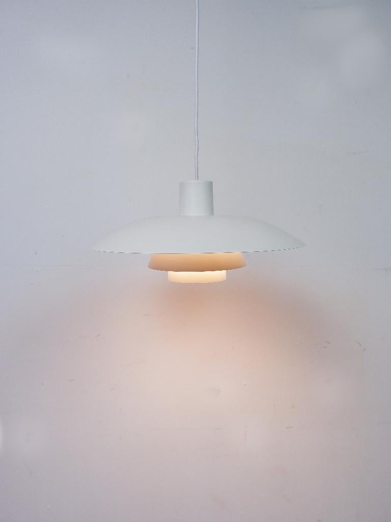 Louis Poulsen PH 4 Hanglamp wit, Gebruikt, Rijksstraatweg 37 Wilp, Scandinavisch, Ophalen of Verzenden