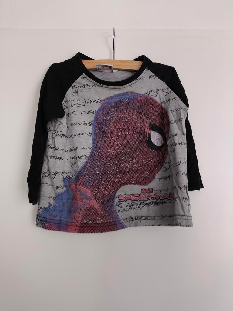 Spiderman trui maat 92 - Marvel longsleeve, Kinderen en Baby's, Kinderkleding | Maat 92, Gebruikt, Trui of Vest, Ophalen of Verzenden
