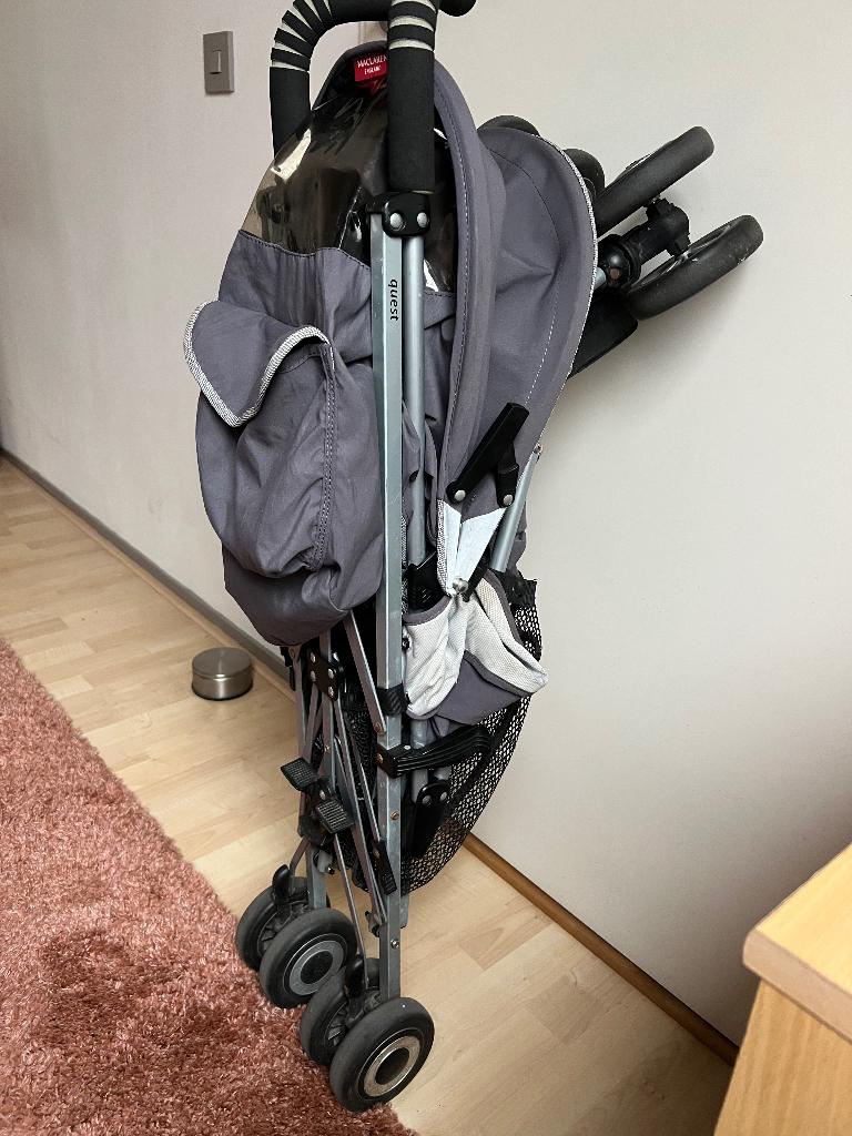 Kinderbuggy, Ophalen, Gebruikt, Maclaren, Verstelbare rugleuning