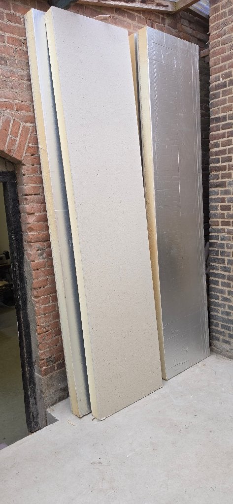 Isolatieplaten PIR+Fermacell 2600x600x81+12,5mm, Ophalen, Nieuw, 5 tot 10 m², Hardschuim (Pir)