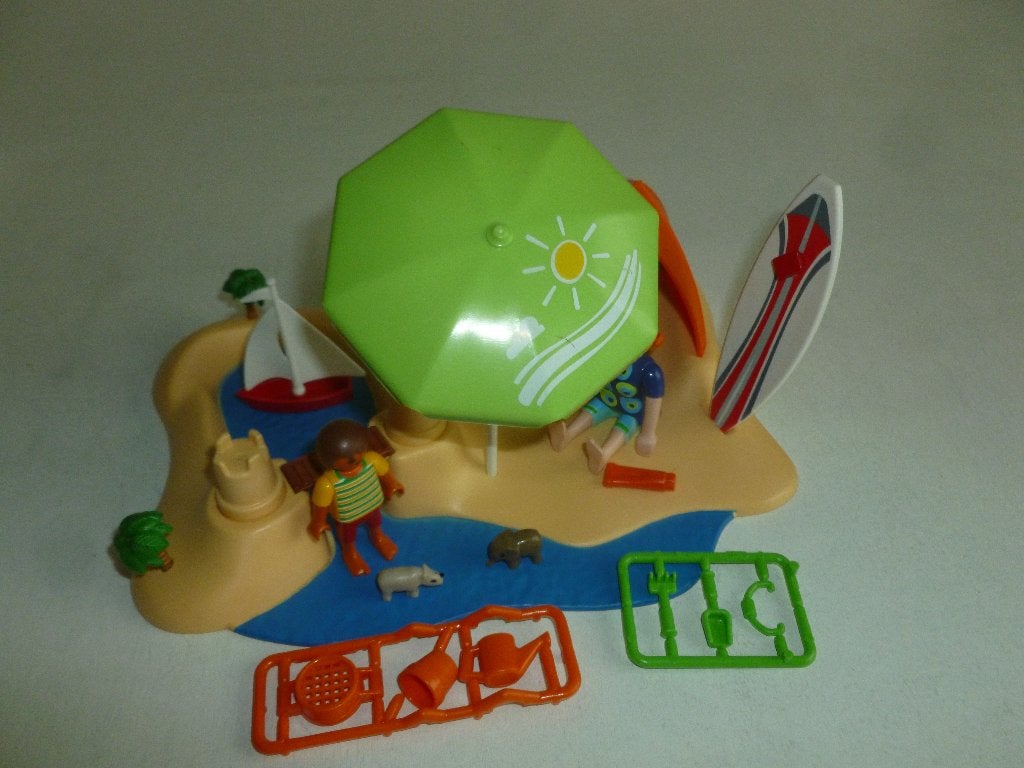 Playmobil Strandje 4149 Prijs, Gebruikt, Complete set, Overige typen, Ophalen of Verzenden