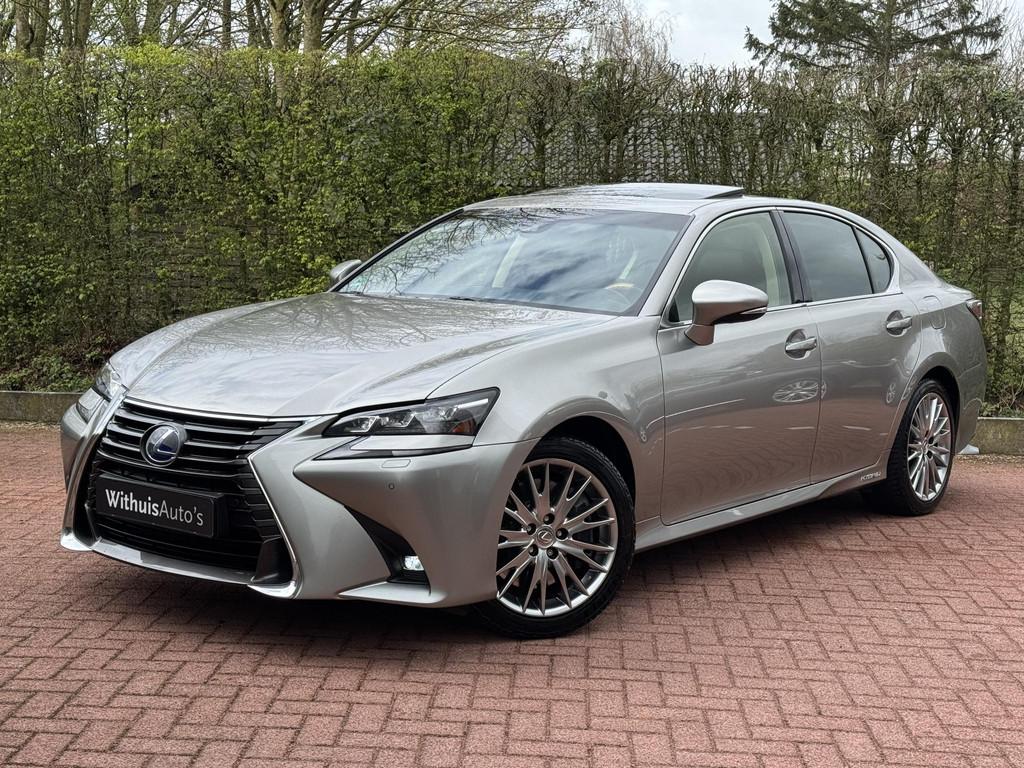 Lexus GS 450h President Full Option HUD MarkLevinson Dakraam, Auto's, Lexus, Automaat, Gebruikt, Euro 6, Leder