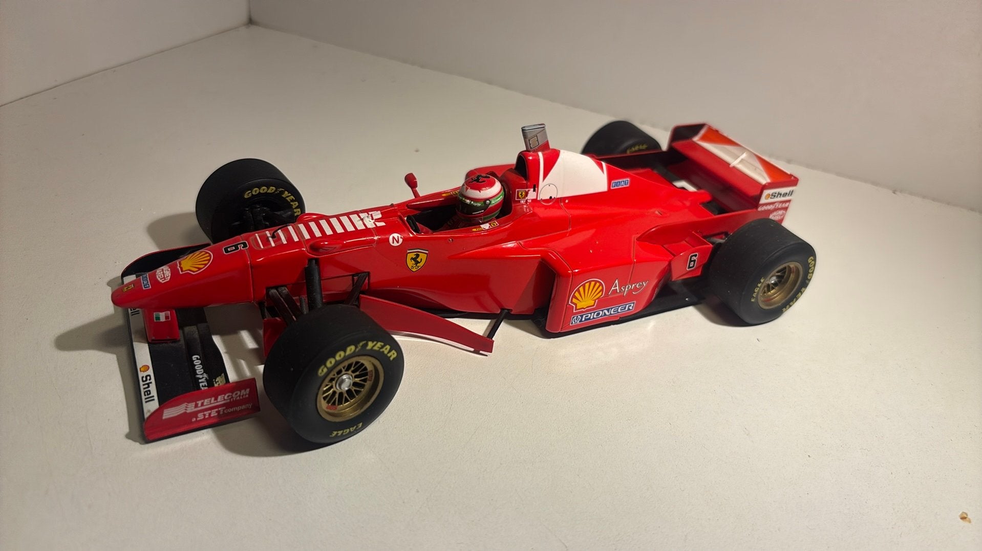 F1 ferrari f310/b irvine 1997 minichamps 1.18, Ophalen of Verzenden, MiniChamps, A, A
