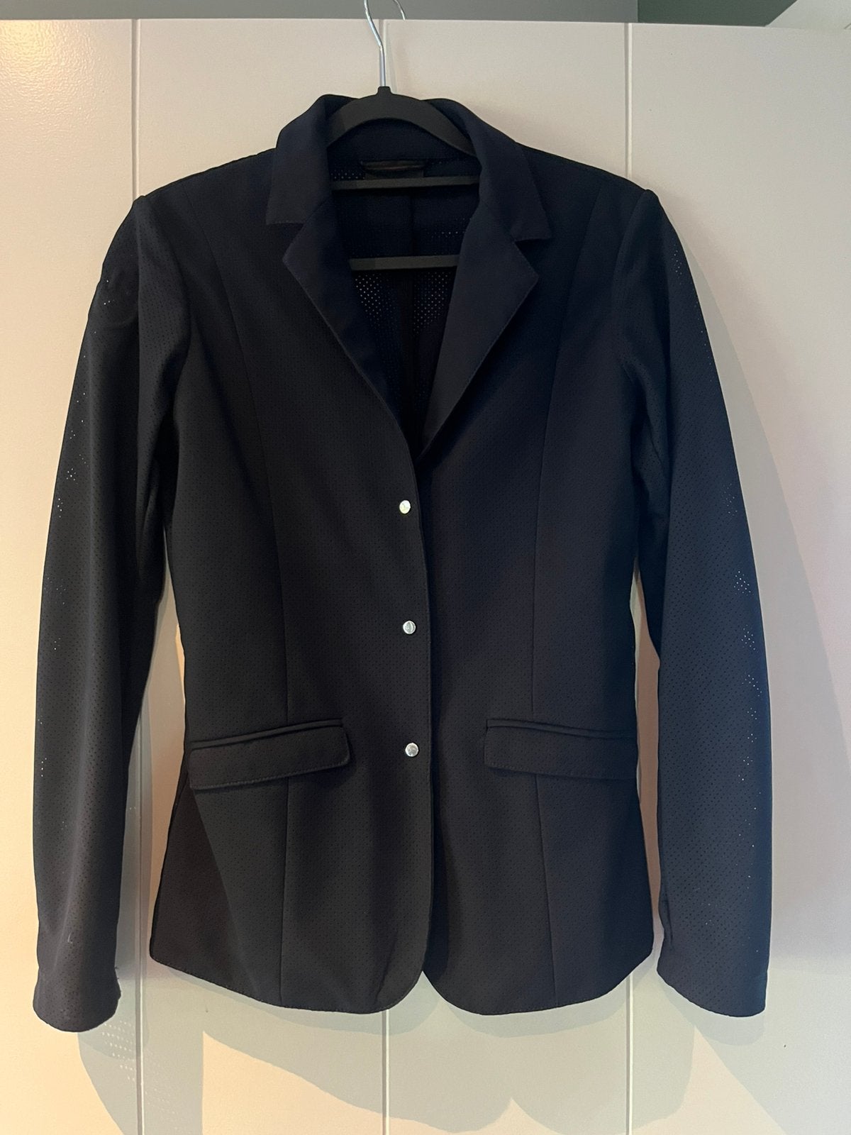 Cavalleria Toscana Wedstrijdjasje Kids, Dieren en Toebehoren, Paardrijkleding, Blauw, Overige merken, Ophalen of Verzenden, Zo goed als nieuw