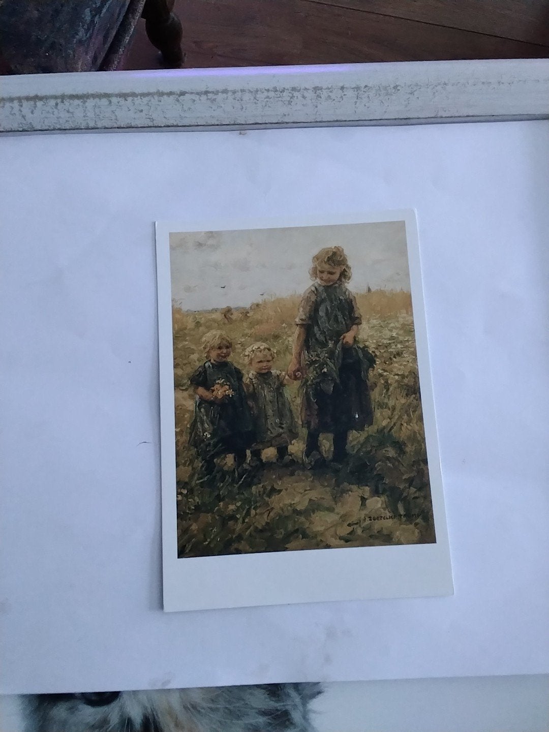 Ansichtkaart Jan Zoetelief Tromp - Kinderen in hooiveld, Ophalen of Verzenden