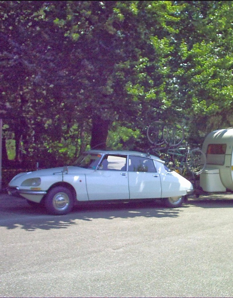 Caravan spiegels voor Citroen DS, Caravans en Kamperen, Ophalen, Gebruikt
