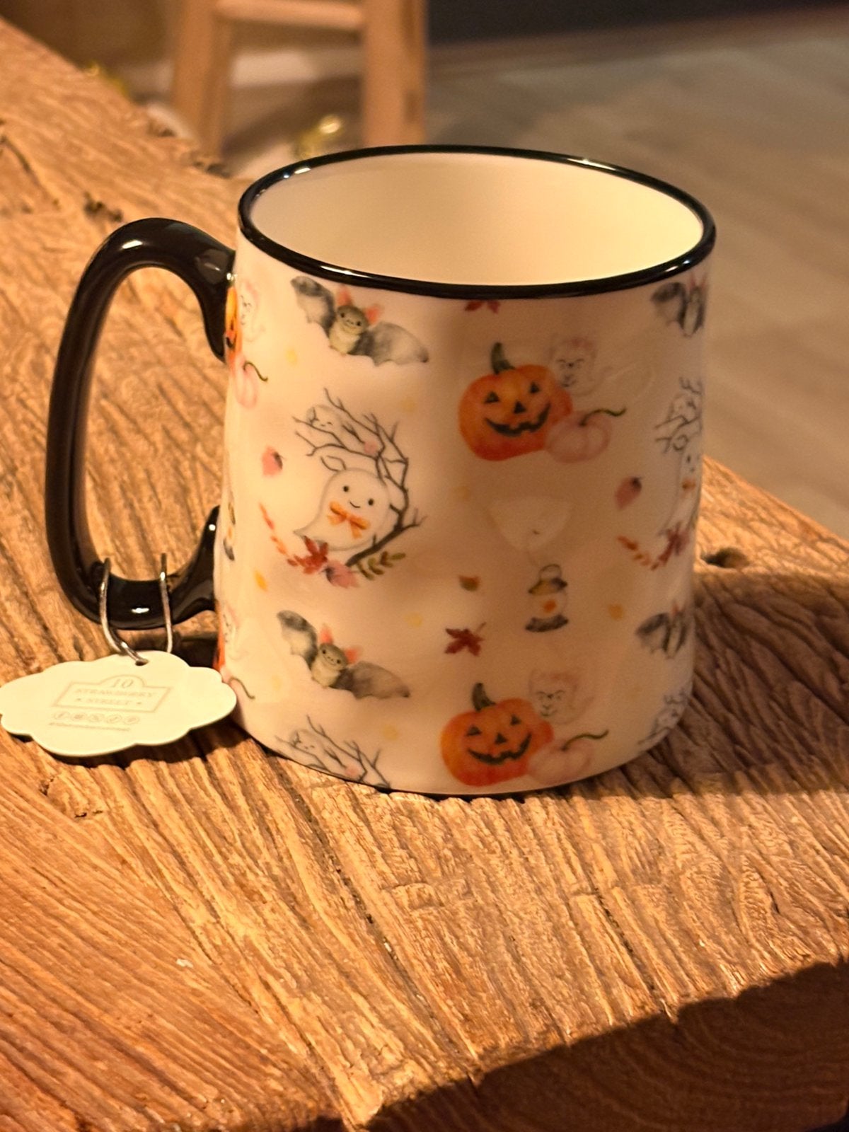 halloween pompoen spook mok tkmax, Verzenden, Nieuw, Overige stijlen, Kop(pen) en/of Schotel(s)