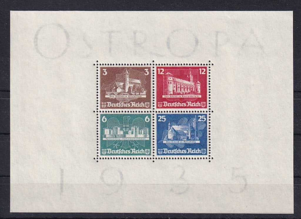 D209) 1935 Reich blok 3 MNH €1100 geen garantie, Verzenden, Duitse Keizerrijk, Postfris