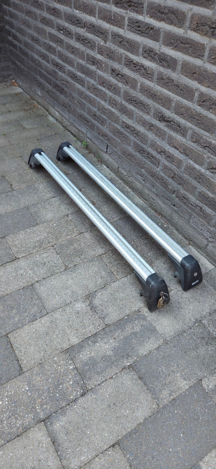 BMW E91 touring dakdragers, Ophalen, Gebruikt