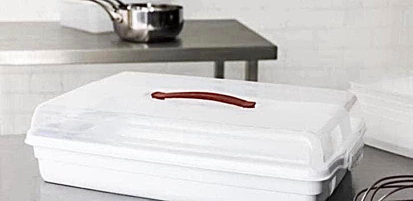 Curver Bewaardoos / Taartdoos met Handvat, Overige typen, Kunststof, Ophalen of Verzenden, Zo goed als nieuw