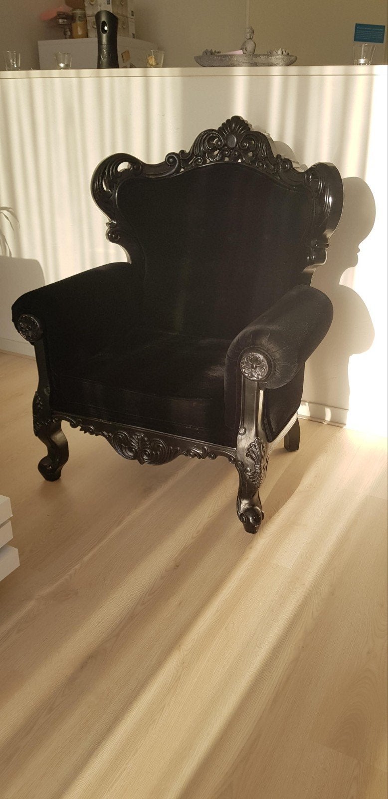 Barrok stoel, Ophalen of Verzenden, Gebruikt, 75 tot 100 cm, 50 tot 75 cm