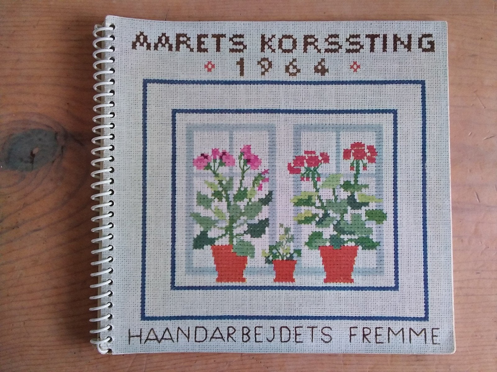 Haandarbejdets Fremme Kalender 1964 Kamerplanten, Verzenden, Gebruikt, Patroon