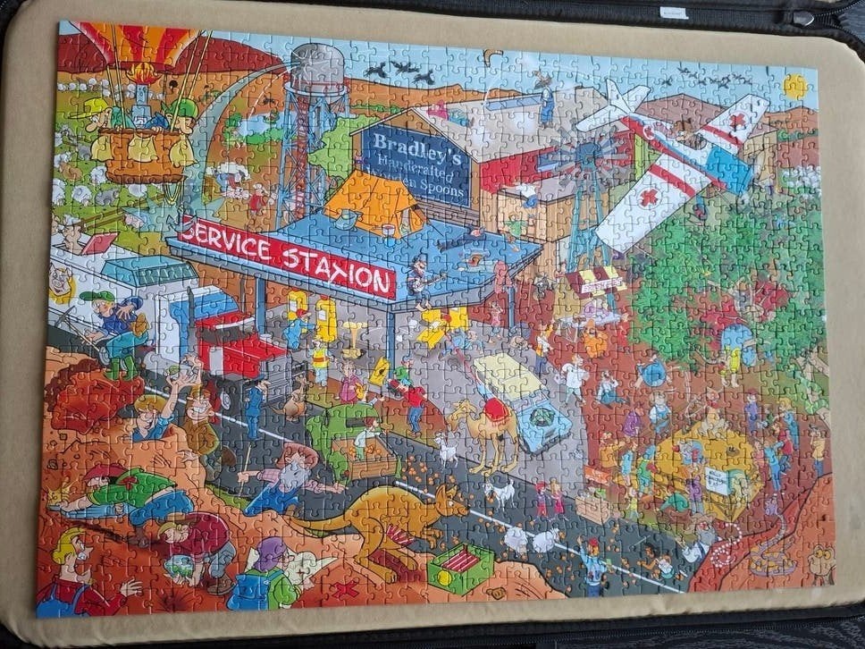 THAT'S LIFE PUZZEL 1000STUKJES, Ophalen of Verzenden, 500 t/m 1500 stukjes, Zo goed als nieuw