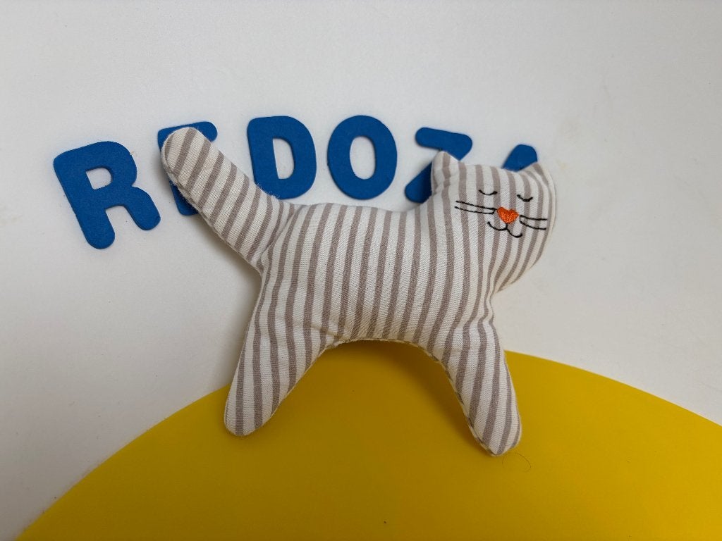 K3318 ikea poes poesje gestreept, Ophalen of Verzenden, Zo goed als nieuw
