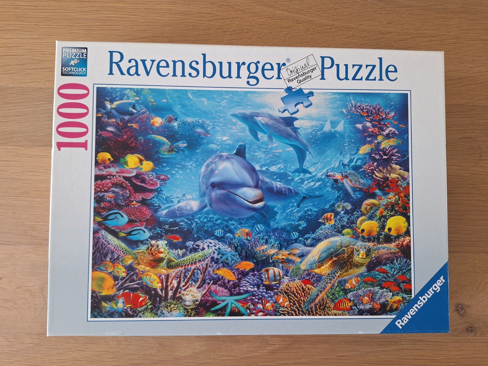 Ravensburger, prachtige onderwaterwereld 1000 stukjes puzzel, Hobby en Vrije tijd, Denksport en Puzzels, Ophalen of Verzenden