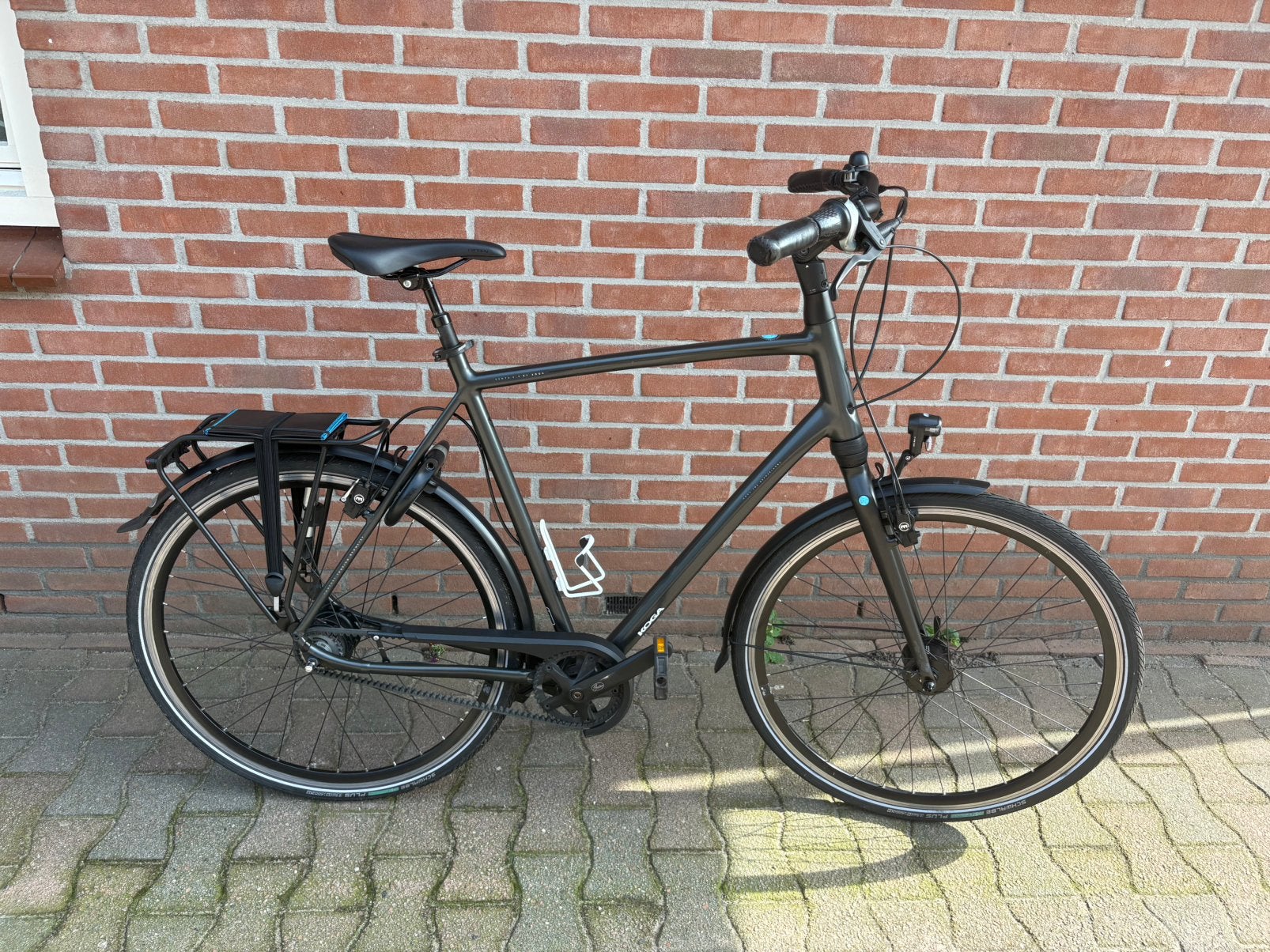 Te koop super mooie Koga Venya 4.0 herenfiets 63cm 8v riem, Fietsen en Brommers, Velgrem, Versnellingen, Zo goed als nieuw, 61 tot 65 cm
