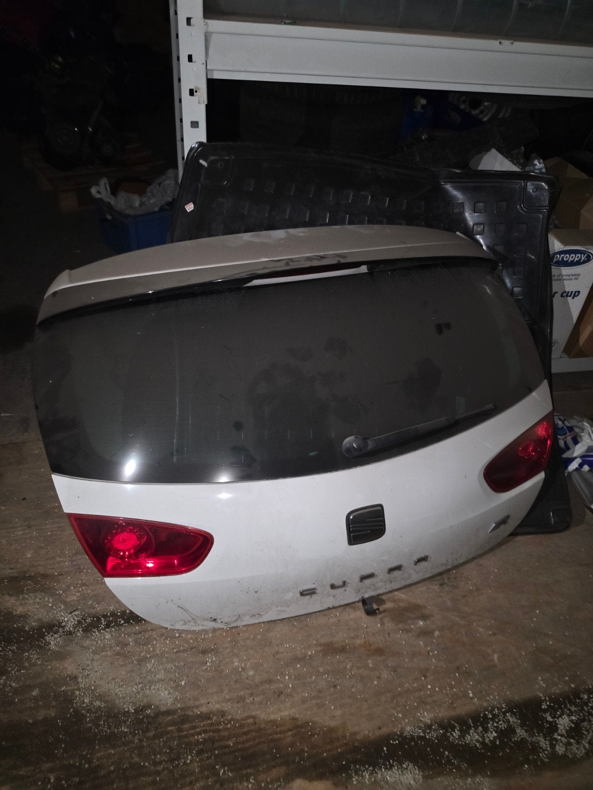 Originele SEAT Leon (1P) Cupra R Achterklep – Compleet (Wit), Ophalen of Verzenden