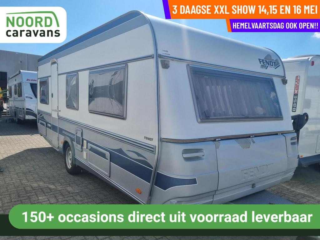 FENDT PLATIN 540 TG MOVER + AIR TENT + ENKELE BEDDEN +250 CM, Rondzit, 7 tot 8 meter, Bedrijf, Mover