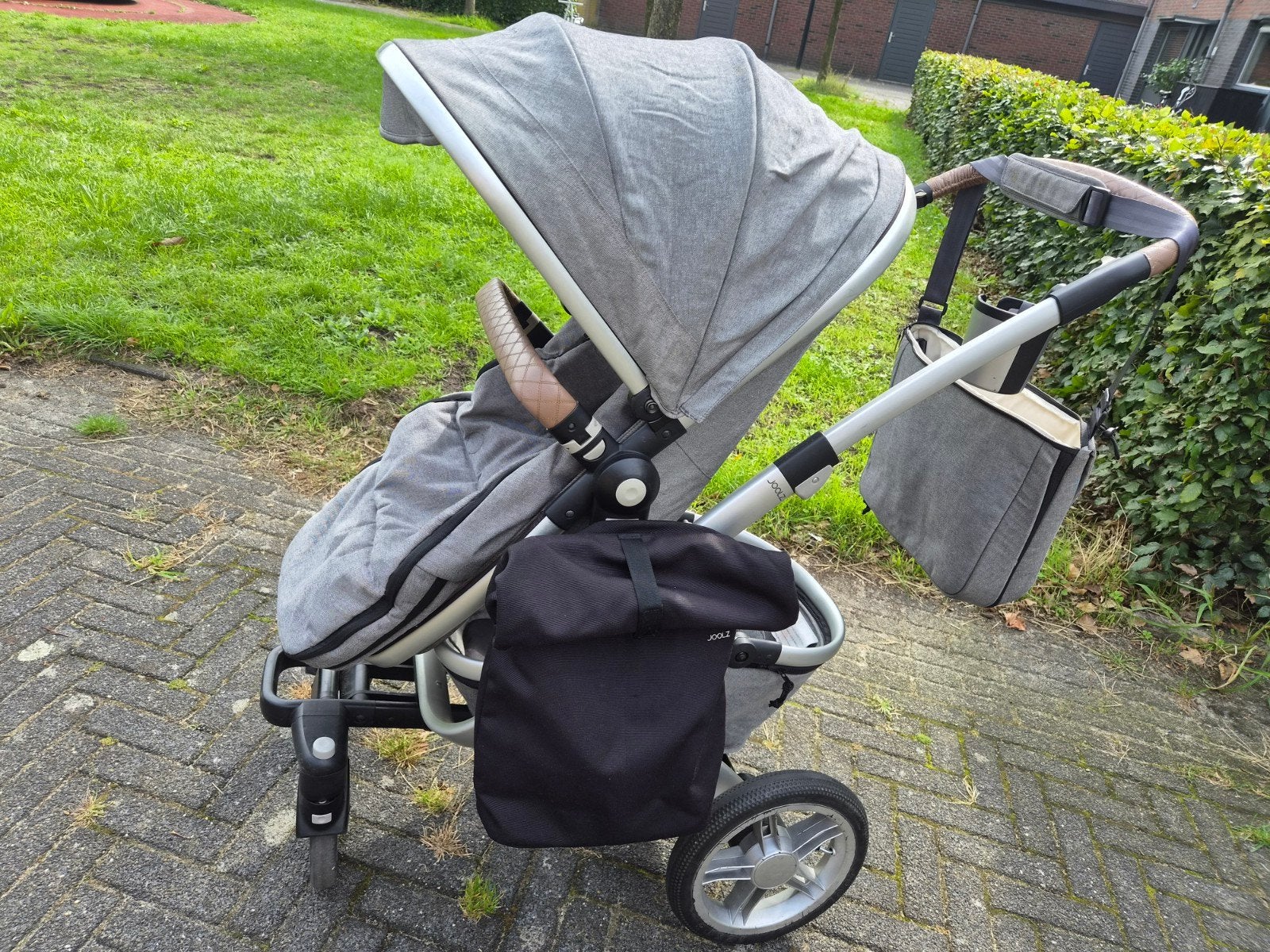 Joolz Geo Twin Kinderwagen met veel accessoires, Gebruikt, Ophalen, Overige merken, Duowagen