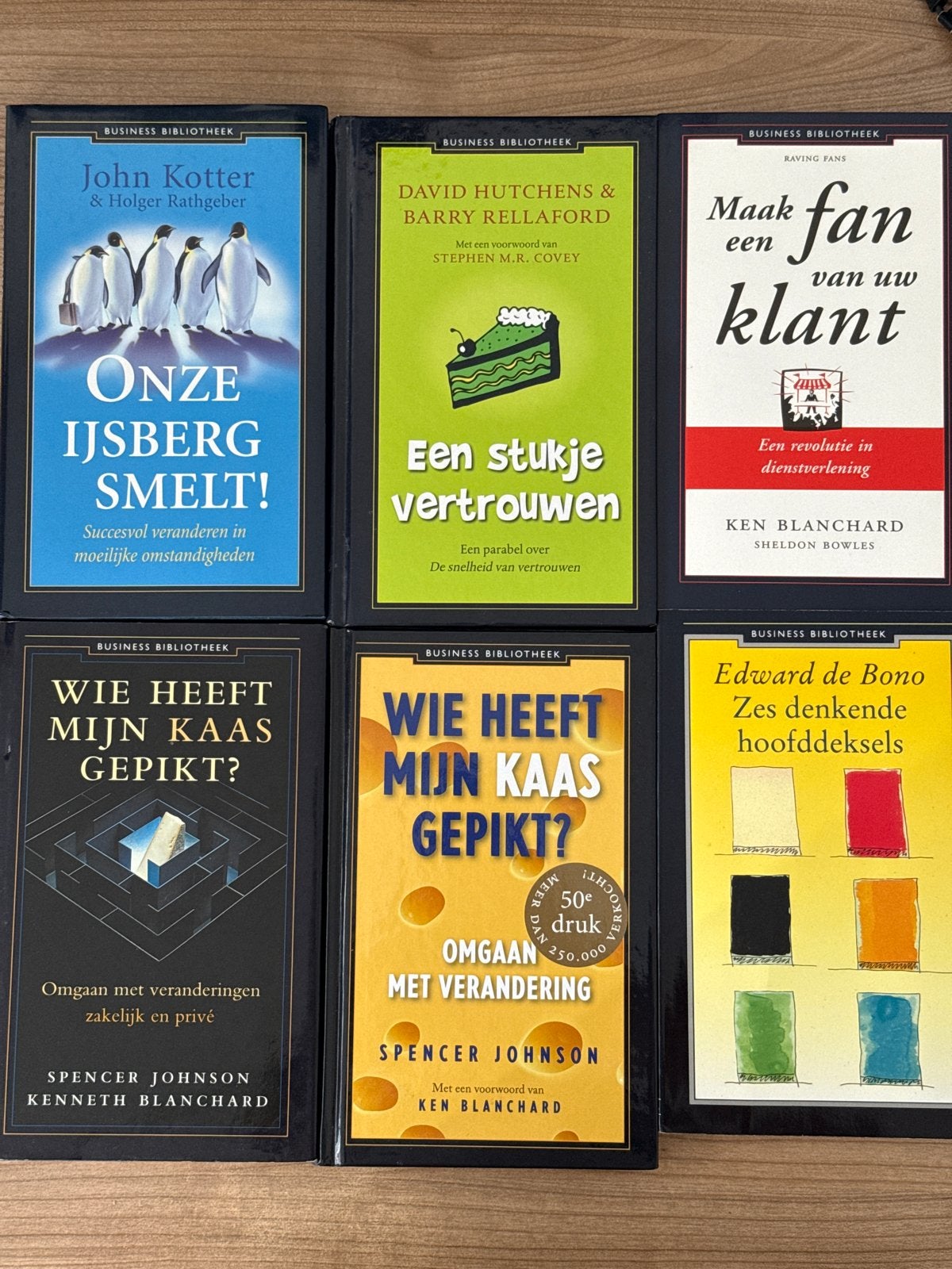Business Bibliotheek Boeken - Zo goed als nieuw, Boeken, Ophalen, Zo goed als nieuw, Management