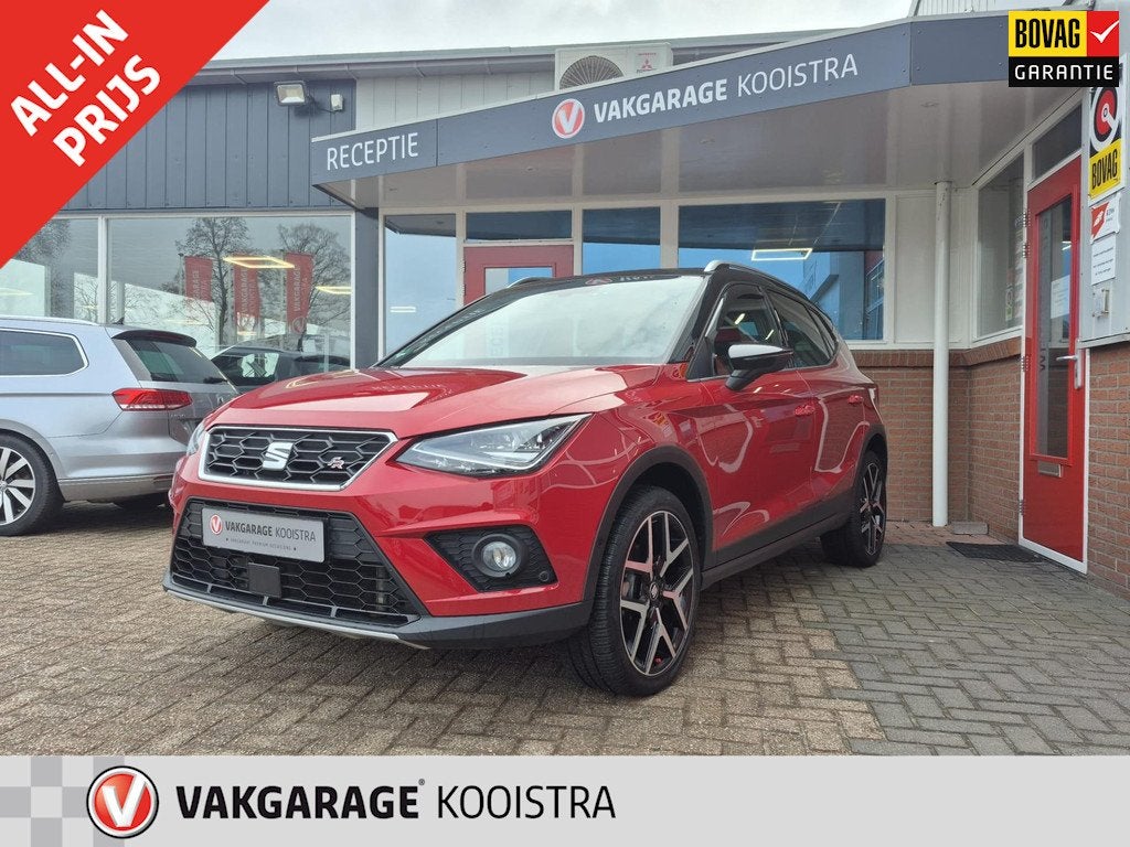Seat Arona 1.5 TSI FR Business 150PK|Carplay|Virtual|Cruise, 12 maanden, Stof, 4 cilinders, 610 kg