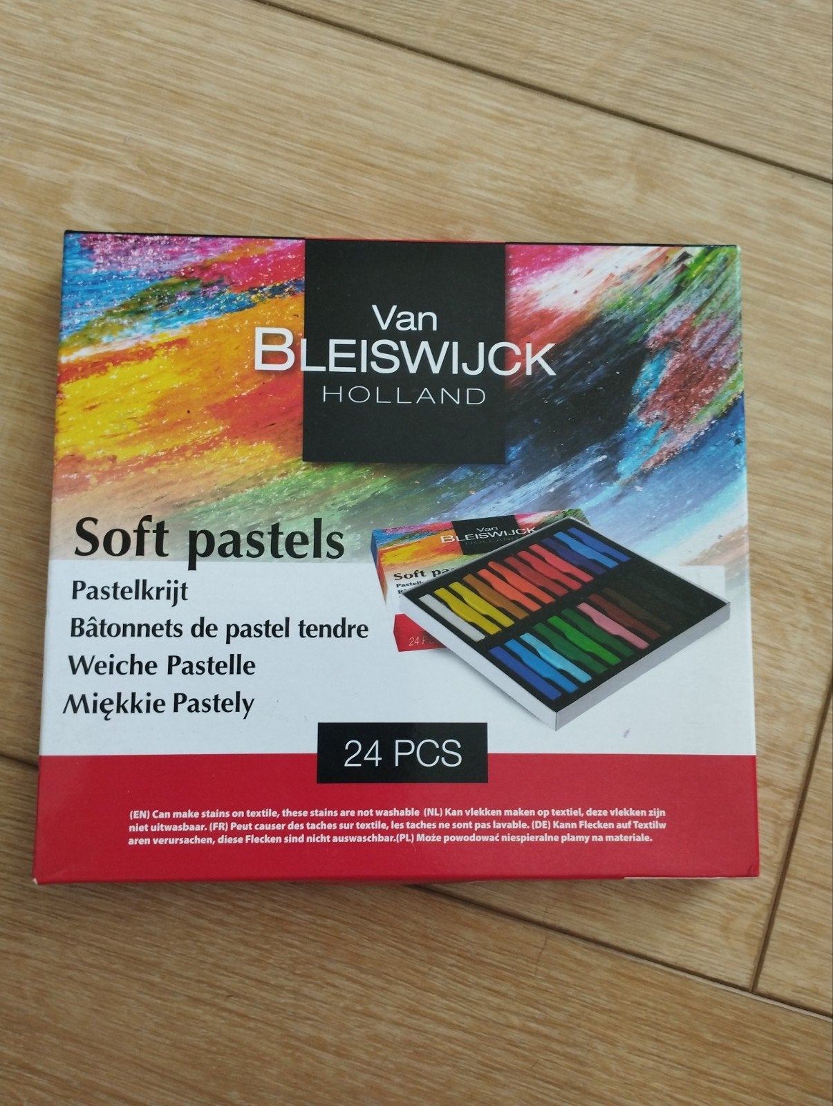 Van Bleiswijck Soft Pastels - 24 stuks, Hobby en Vrije tijd, Ophalen of Verzenden, Gebruikt, Overige typen
