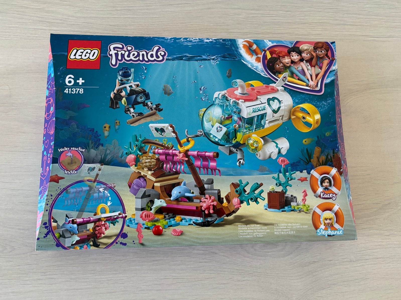 LEGO Friends 41378 Dolfijnen Redding Nieuw Sealed, Lego, Nieuw, Friends, Ophalen of Verzenden