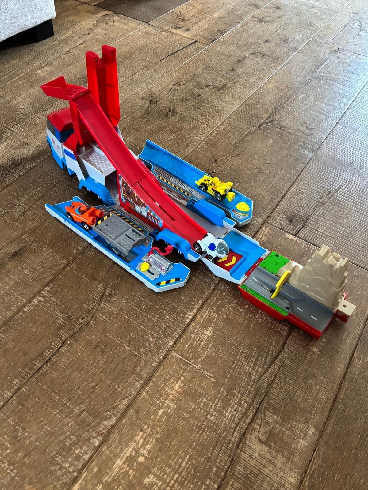 PAW Patrol True Metal Speelgoedset Launch 'N Haul, Ophalen, Zo goed als nieuw