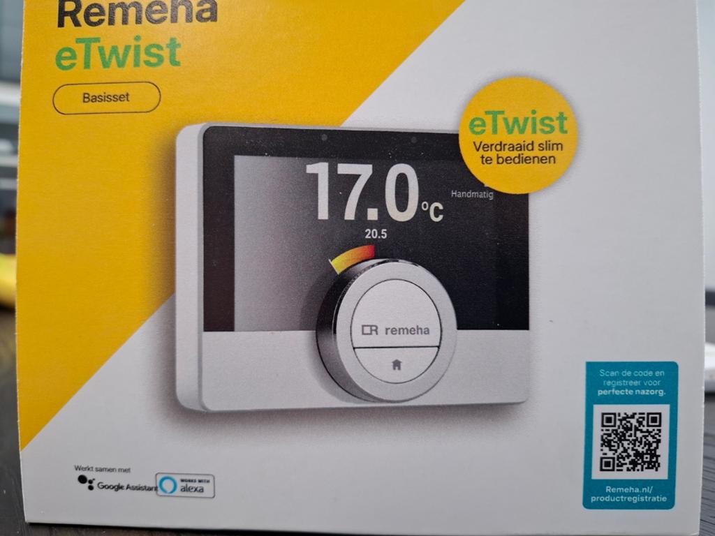 Remeha 7896151 eTwist Slimme Thermostaat V.3 Nieuw in Doos, Ophalen of Verzenden, Slimme thermostaat, Nieuw