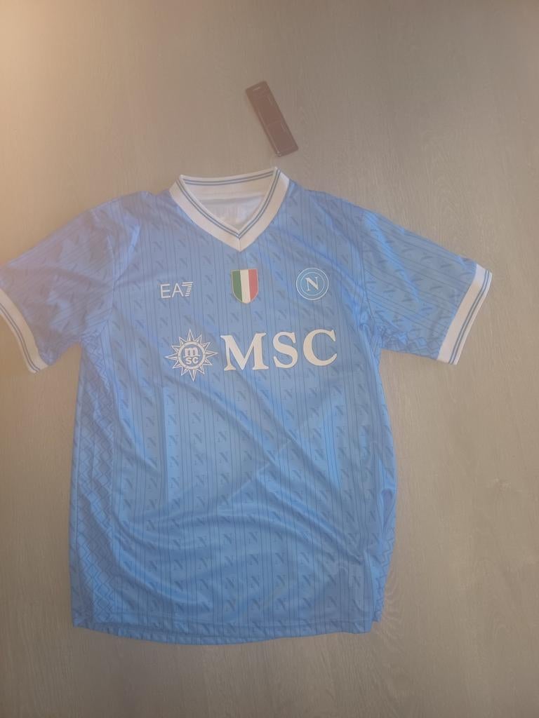 Fan shirt Napoli met kaartje, Verzamelen, Sportartikelen en Voetbal, Ophalen of Verzenden, Nieuw, Buitenlandse clubs, Shirt