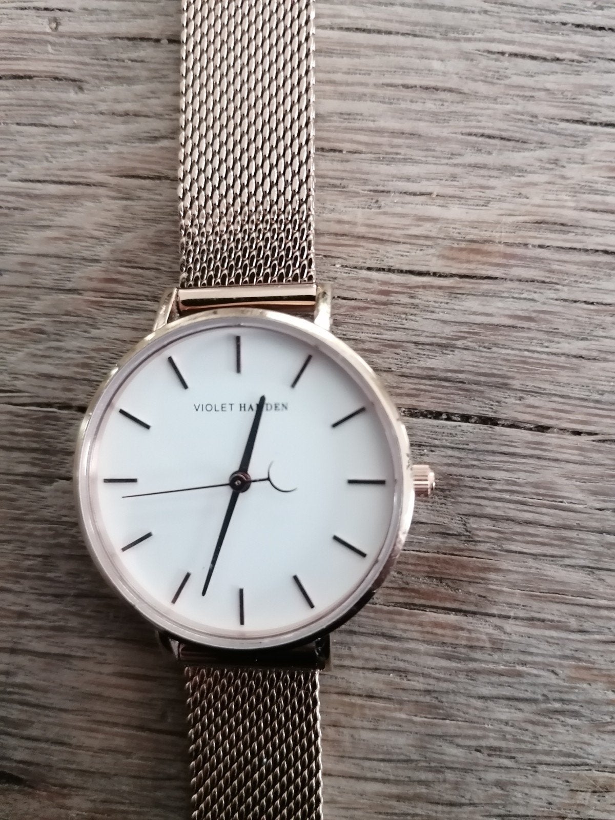 mooi horloge van violet hamden, haast niet gedragen, Ophalen of Verzenden
