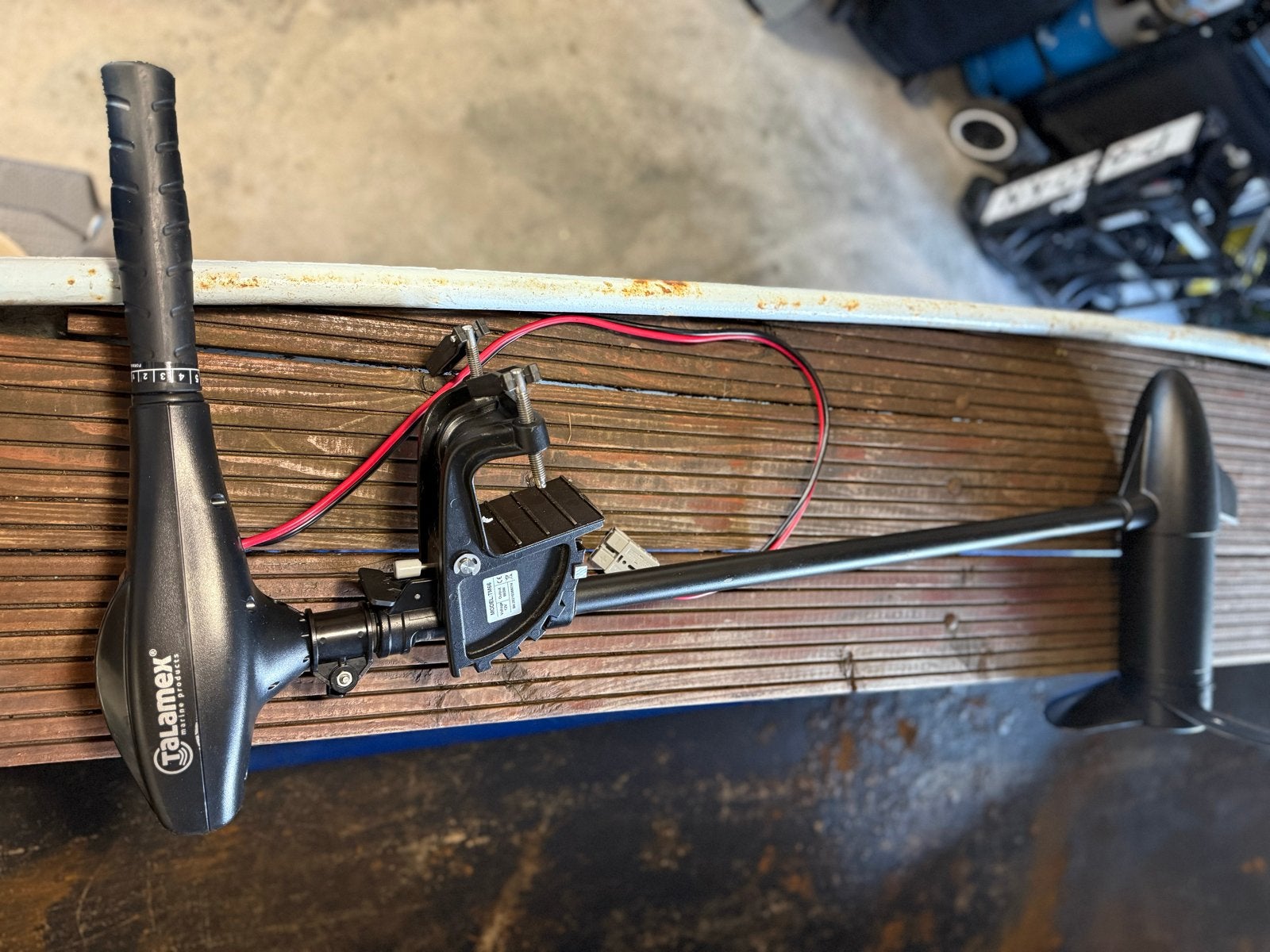 Talamex TM66, acculader, 2x Sportline RV VDC31M & bootlamp, Ophalen, Gebruikt, Motor en Techniek