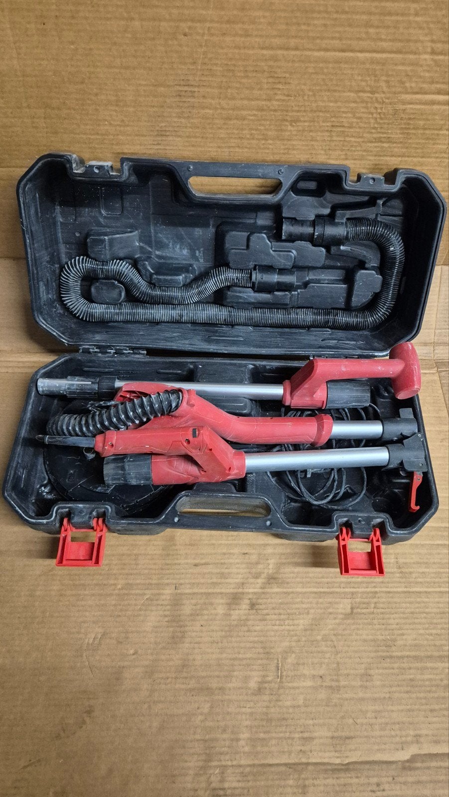 Langnek schuurmachine 225mm Wand/plafond, Ophalen of Verzenden, Gebruikt