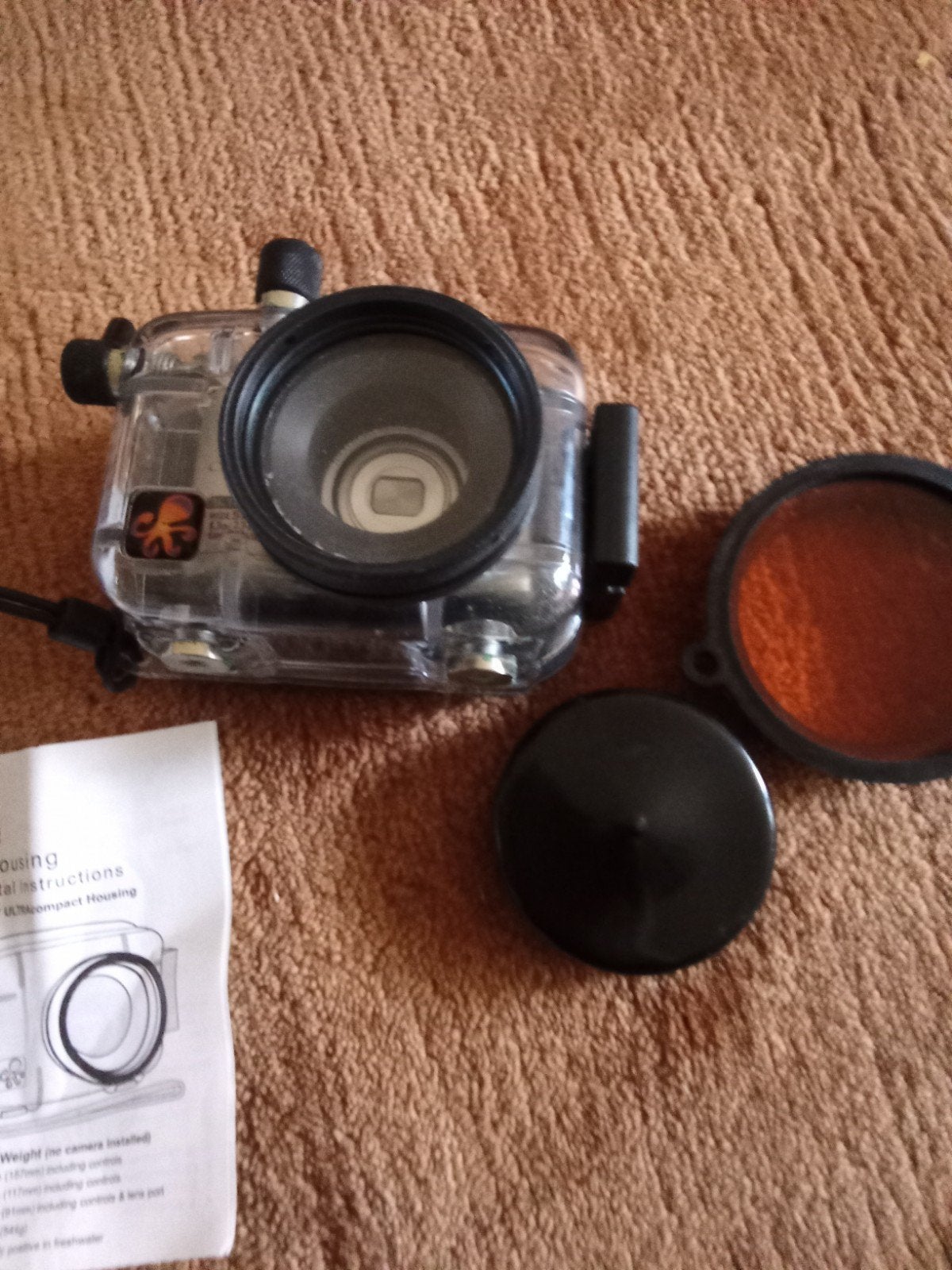 Ikelite onderwaterhuis voor Nikon L27 compactcamera, Compactcamera, Zo goed als nieuw, 10 t/m 40 meter, Inclusief filter