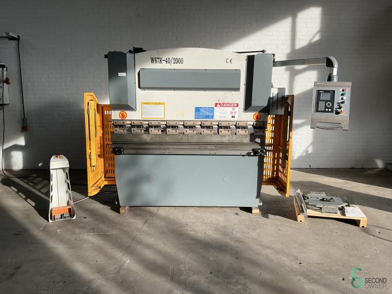 Kantbanken Mantech W67K-40/2000 2020, Zakelijke goederen, Machines en Bouw | Metaalbewerking