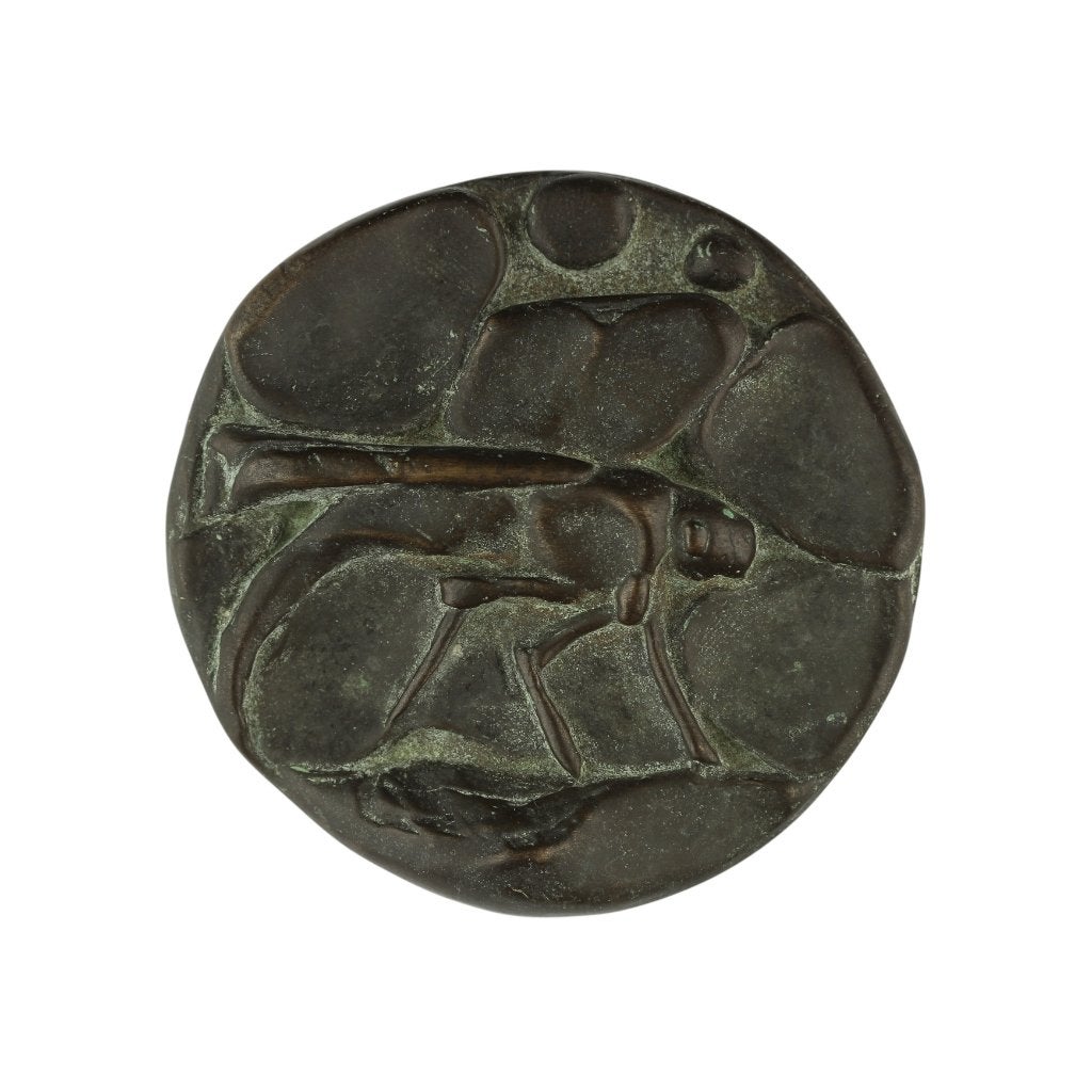 BRONZEN PENNING Geer Steyn JAARPENNING 2001 LIBELLE, Postzegels en Munten, Penningen en Medailles, Verzenden, Brons, Nederland