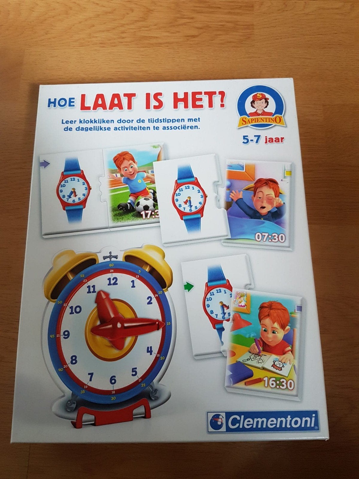 Puzzel leren klok kijken. Hoe laat is het?
Leren klokkijken, Ophalen of Verzenden