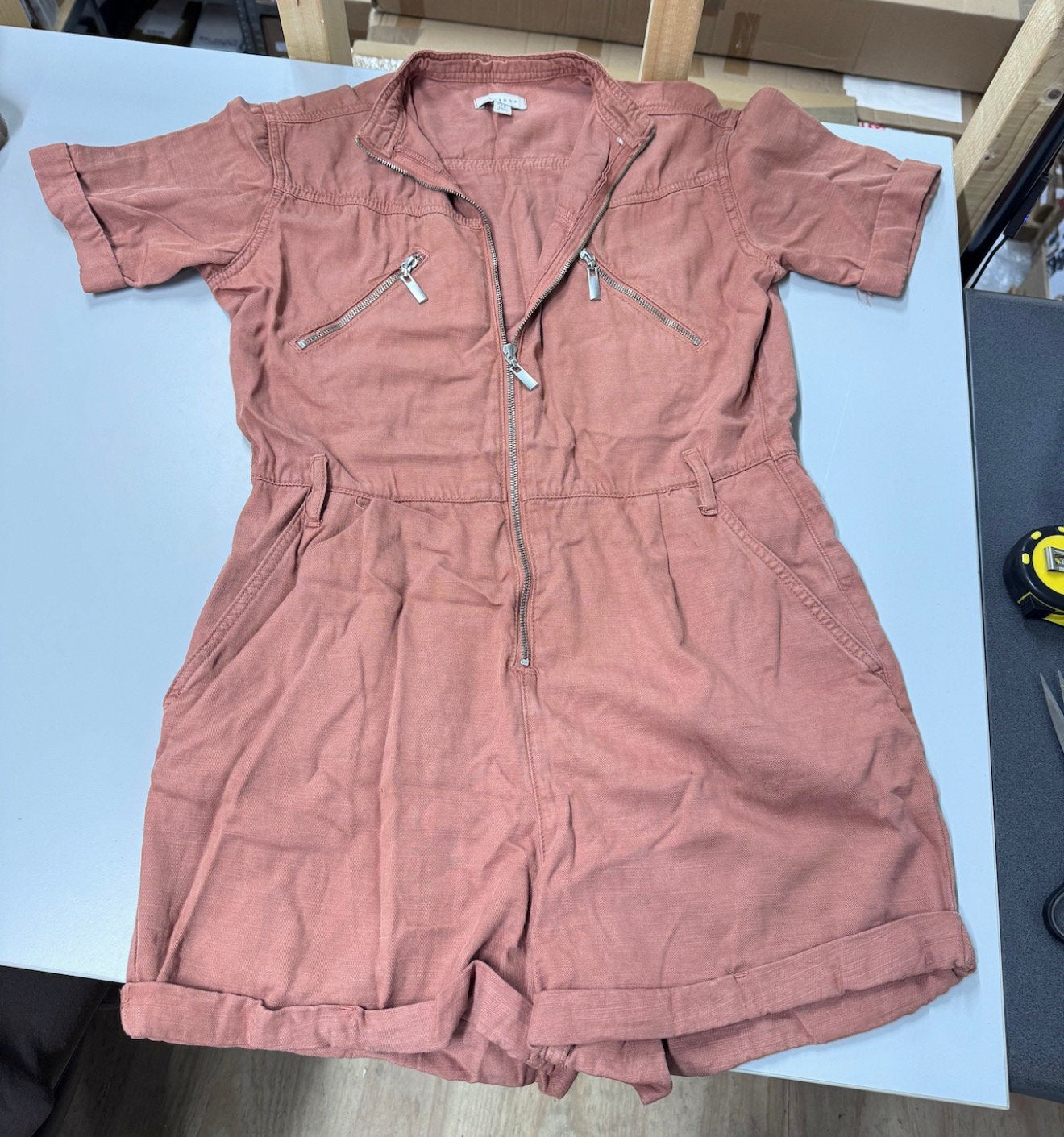 Als nieuw - Jumpsuit pakje dames maat 38 EU overal rits M, Maat 38/40 (M), Ophalen of Verzenden, Zo goed als nieuw, H