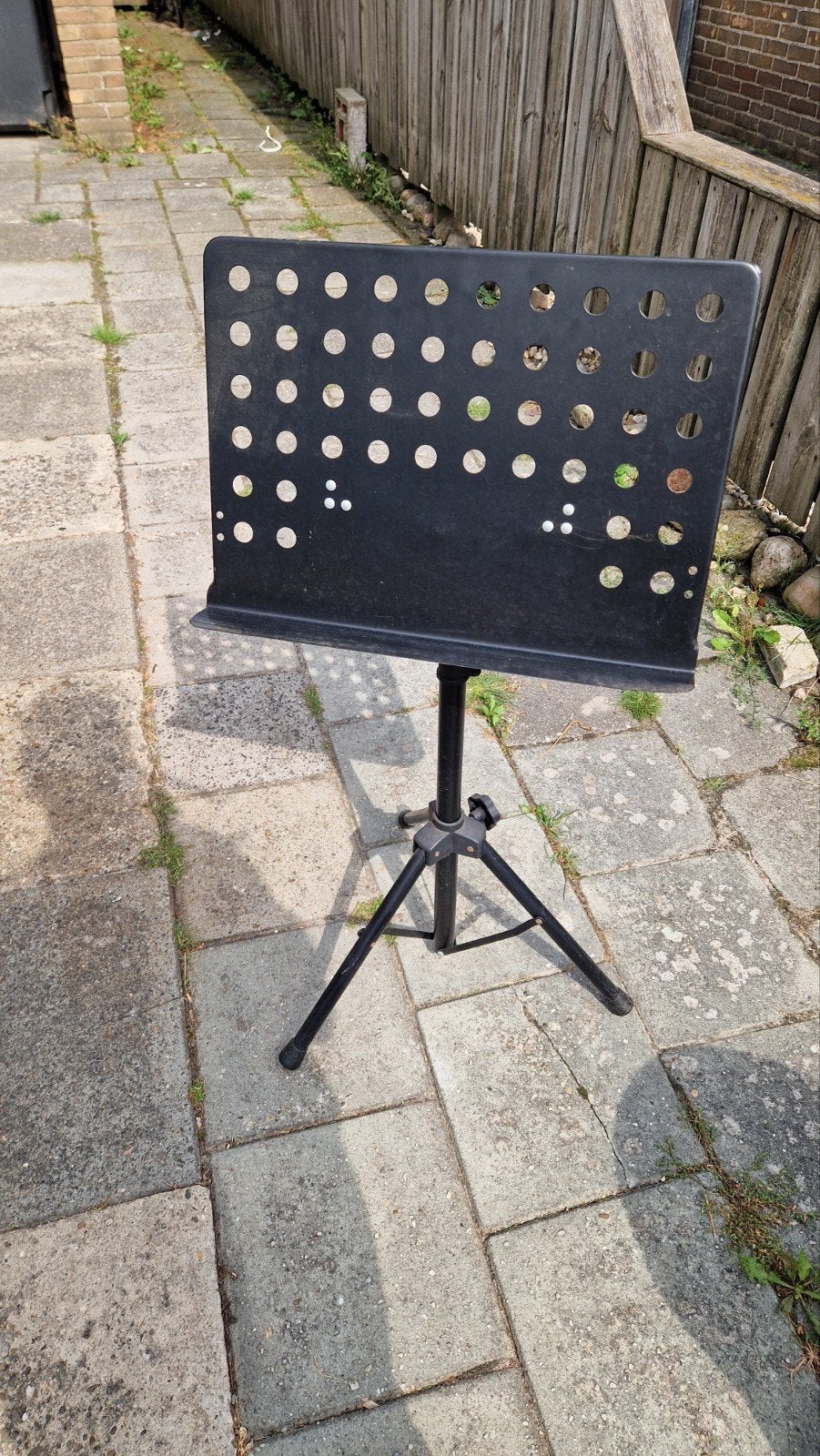 standaard voor bladmuziek, Ophalen, Zo goed als nieuw, Muziekstandaard