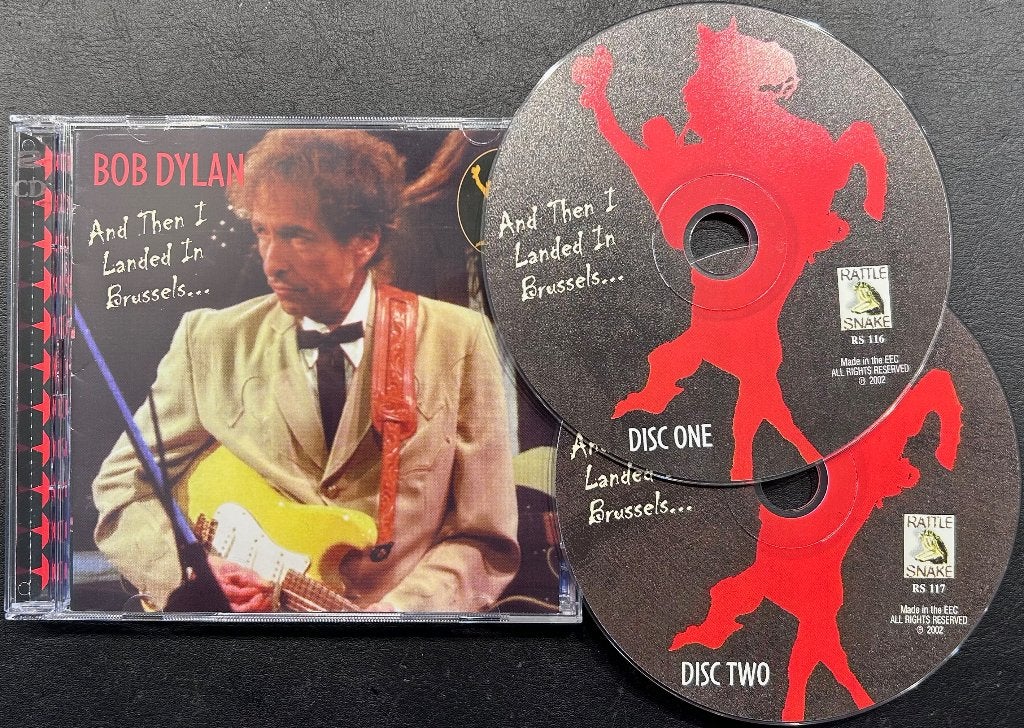 BOB DYLAN - And then I landed in Brussels (28/4/2002, 2CD ), Ophalen of Verzenden, Zo goed als nieuw, Poprock