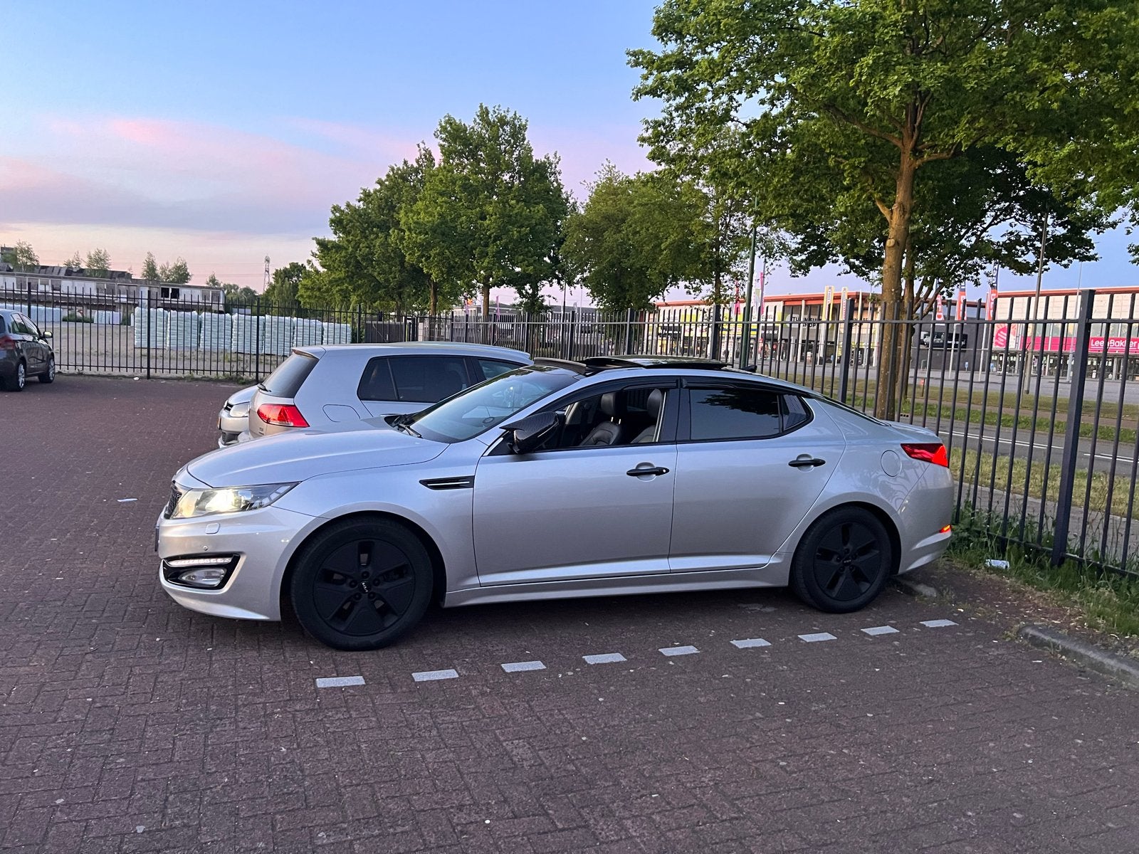 Kia Optima 2.0 CWT Hybrid 110KW 2012 Grijs, 4 cilinders, Optima, Bedrijf, 19 km/l