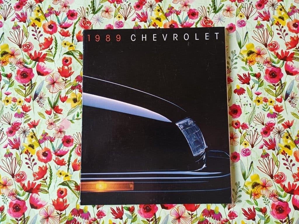 CHEVROLET Range 1989 brochure folder USA origineel, Ophalen of Verzenden, Zo goed als nieuw, Chevrolet