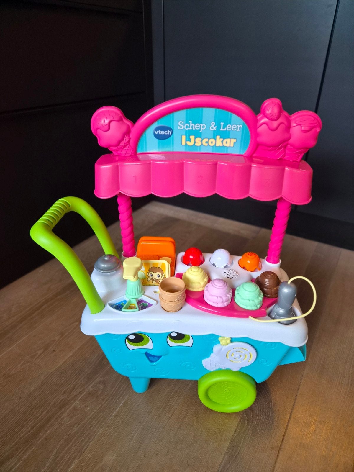 Vtech Ijscokar, Ophalen