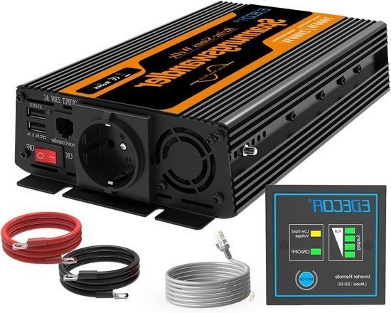 Omvormer 12V Naar 230V – Stroomomvormer – Inverter, Corvance B.V., Verzenden, Nieuw, Corvancebol@gmail.com