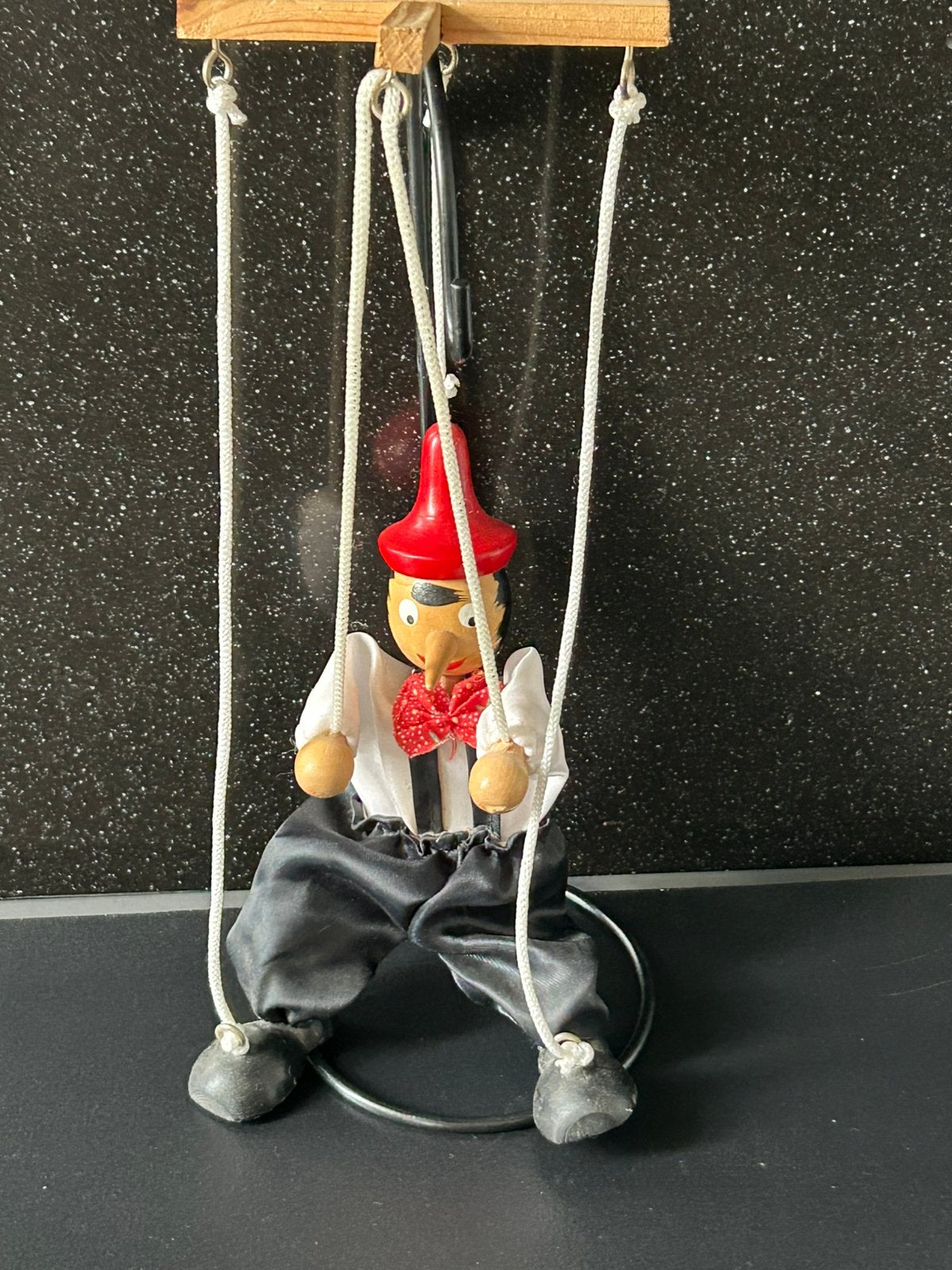 Pinokkio Marionet Pop - Houten Handgemaakte Pop, Ophalen of Verzenden, Gebruikt, Pop