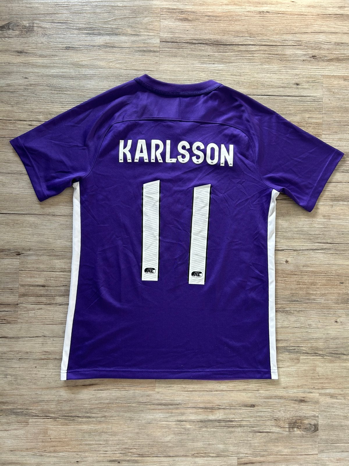 Origineel AZ Alkmaar 3e Shirt 21/22 Karlsson #11 - Maat M, Maat M, Ophalen of Verzenden, Zo goed als nieuw, Shirt