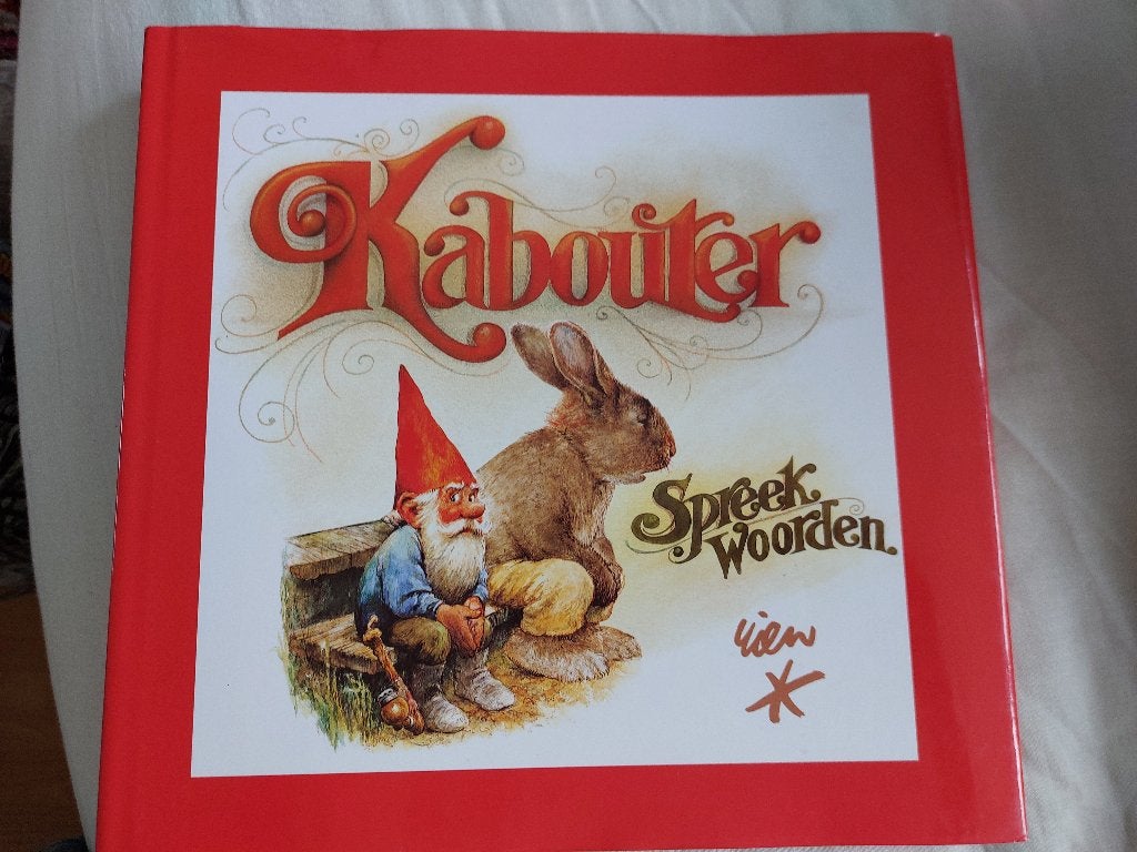Rien Poortvliet, Kabouter Spreekwoorden, Boeken, Prentenboeken en Plaatjesalbums, Ophalen of Verzenden, Zo goed als nieuw